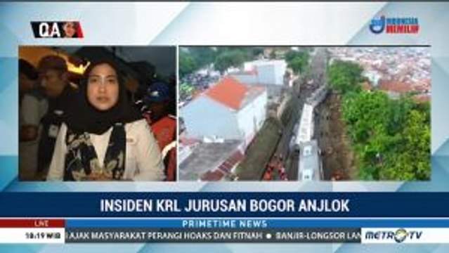 14 Korban KRL Terguling Masih Dirawat