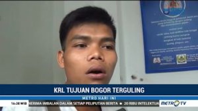 Cerita Penumpang Terbanting saat KRL Anjlok di Bogor