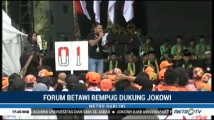 Forum Betawi Rempug Dukung Jokowi-Amin