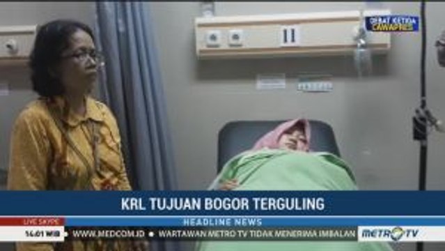 7 Korban KRL Anjlok Masih Dirawat di RS Salak Bogor