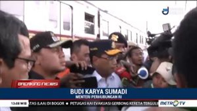 Menhub Pastikan KRL Bogor-Jakarta Kembali Beroperasi Besok