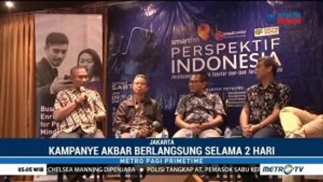 KPU Tetapkan Zonasi Kampanye Rapat Umum Pilpres 2019