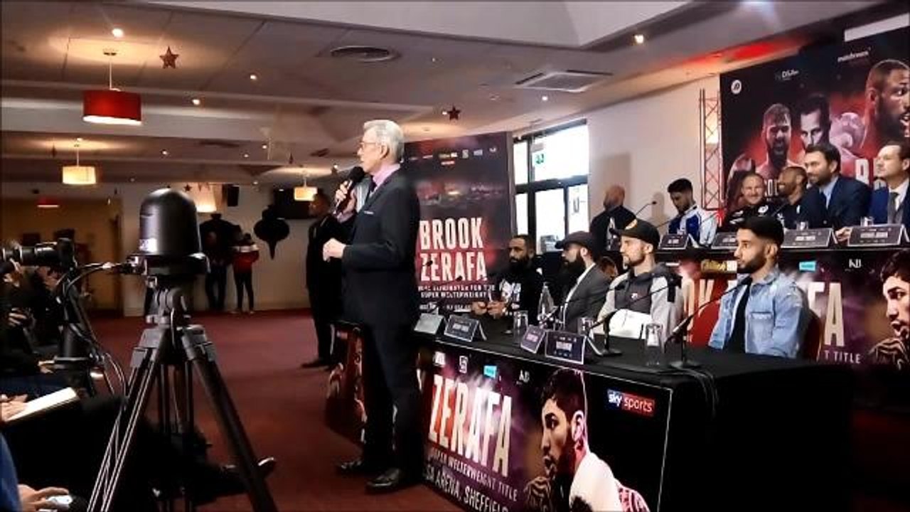 Boxing icon Michael Buffer's knowledge of Sheffield