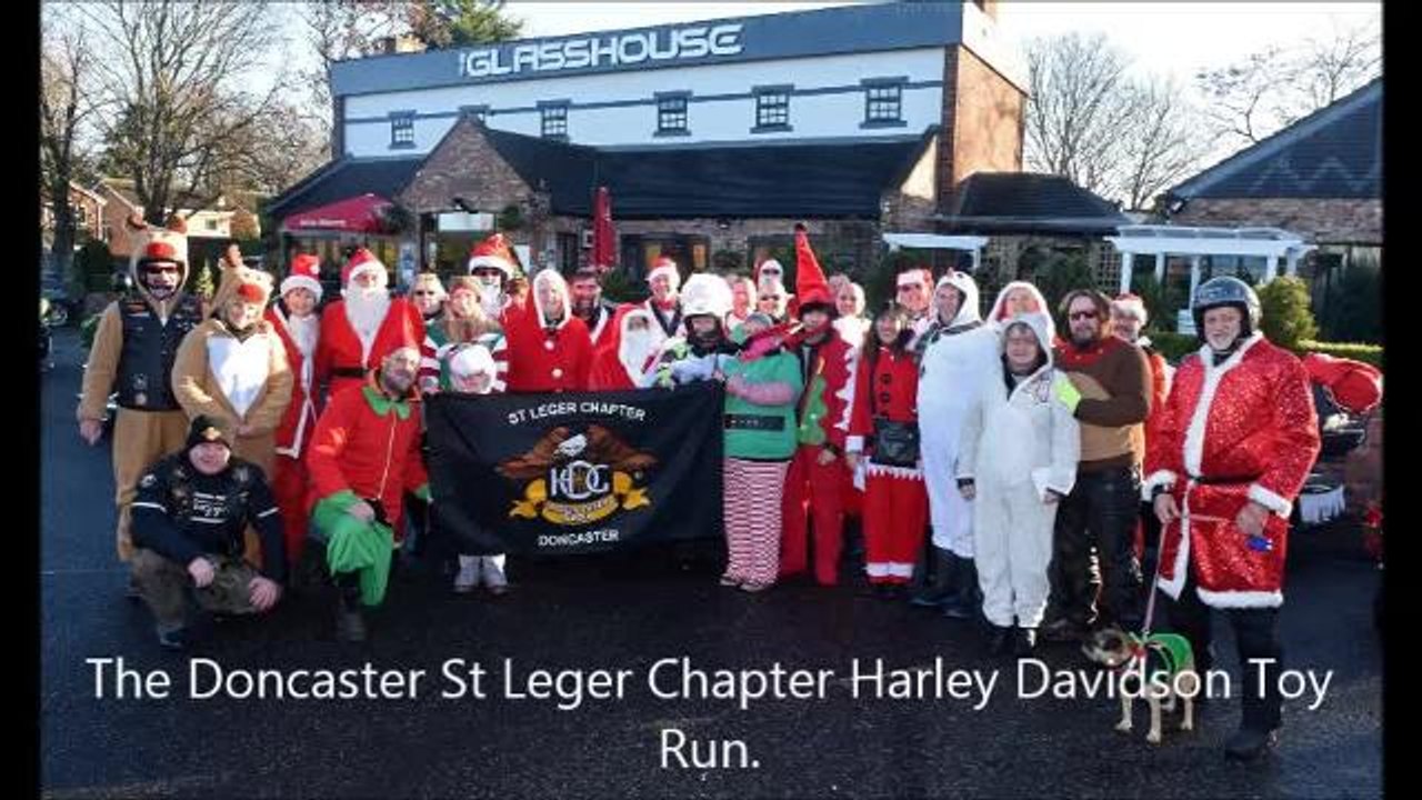 Harley Davidson Santas deliver festive joy to Doncaster children