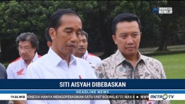 Jokowi: Pembebasan Siti Aisyah Bentuk Kepedulian Pemerintah Terhadap WNI