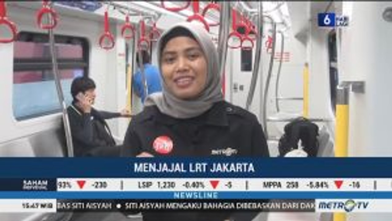 Menjajal Perjalanan 13 Menit Kelapa Gading-Velodrome dengan LRT