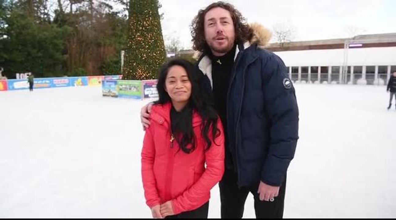 Ryan Sidebottom and Dancing on Ice partner Bran...