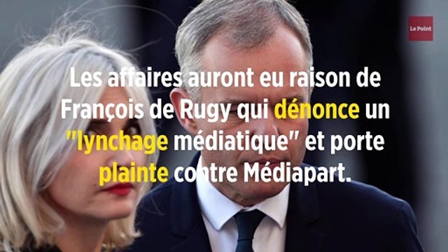 François de Rugy démissionne