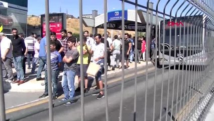 METROBÜSTE YANGIN PANİĞİ 2