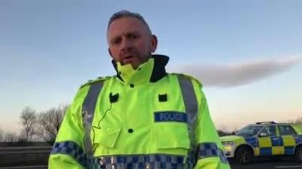 Chief Insp Damian Kitchen of Lancashire Police update on M58 crash