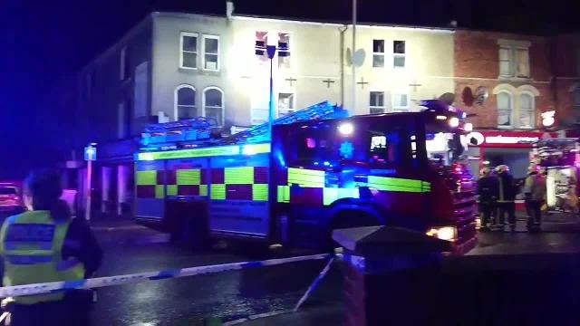 Emergency services called to flat above Costcutter, Kettering Road