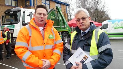 Children learn how to stay safe on the roads