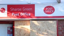 The Post Office in Garstang Road, Fulwood has been devastated from the explosion.