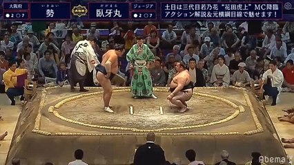 Ikioi vs Gagamaru - Nagoya 2019, Juryo - Day 10