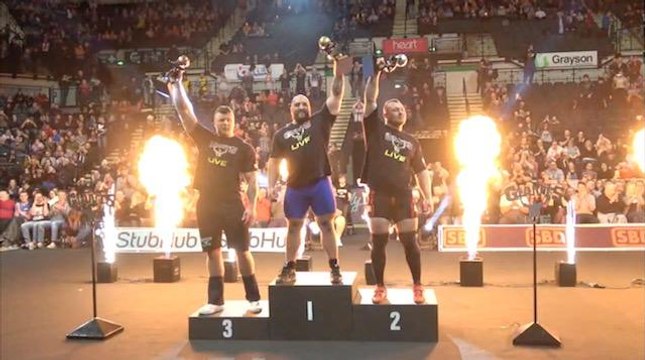 Strongman Graham Hicks is Britain's Strongest Man 2019 at Sheffield FlyDSA Arena