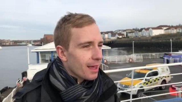 Drama on the River Tyne as Shields Ferry and fishing boat 'crash' in test exercise