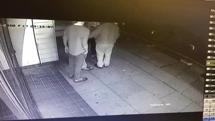 Nicola Pell was caught on CCTV attacking a man outside a Corby pub.