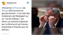 François de Rugy présente sa démission du gouvernement, Emmanuel Macron l'accepte