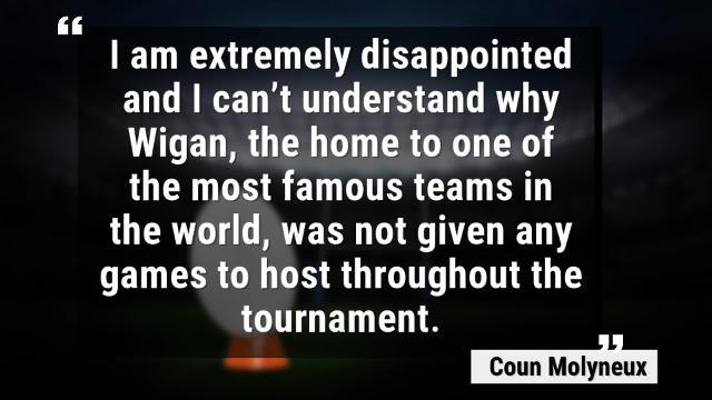 Council Leader Blasts Wigan Snub for Rugby League World Cup Venues