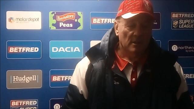 Hull KR's Tim Sheens on dramatic derby win over Hull FC