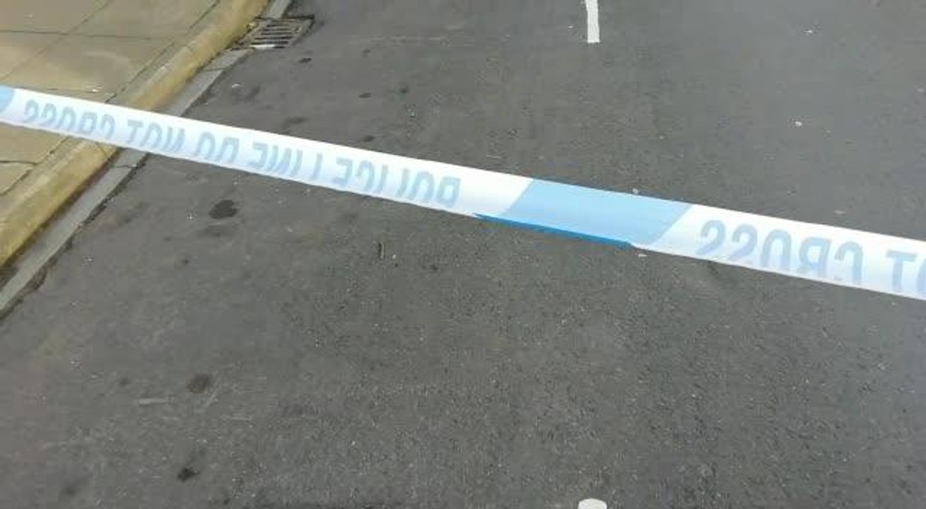 VIDEO: Police have cordoned a road in Portsmouth after a man was shot