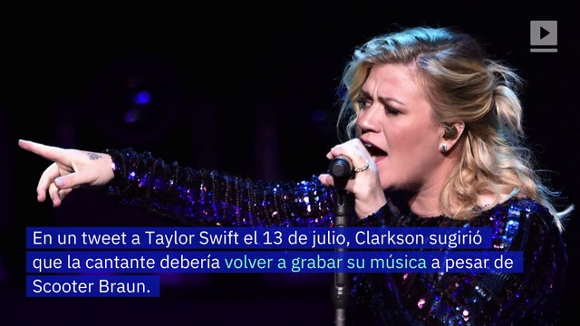 Kelly Clarkson aconseja a Taylor Swift relanzar canciones antiguas