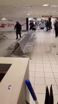 Belfast International Airport fight