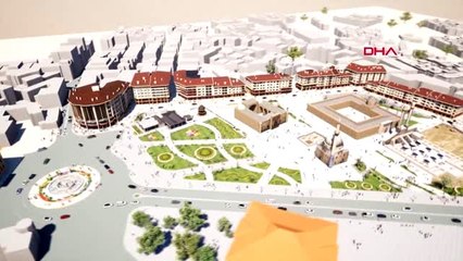 Sivas'ta tarihi eserlerin çevresindeki binalara cephe düzenlemesi