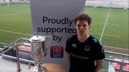 Ballymena's Matthew Norris looks ahead to the First Trust Senior Cup final
