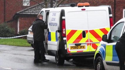 Preston murder sacene