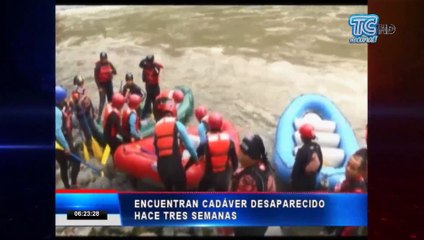 Hallan cadáver de un joven de 29 años que cayó a un río en Pastaza