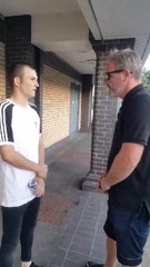 Royal Navy rating Kyle Catmull broke down in tears on a video recorded by TRAP.