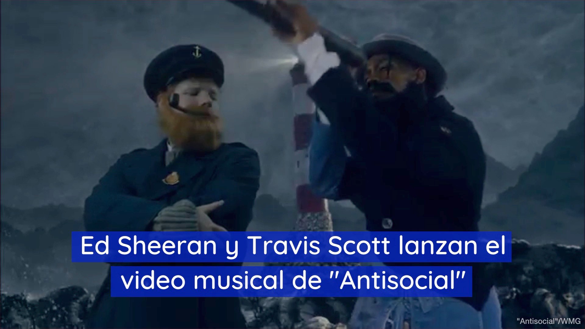 Ed Sheeran y Travis Scott lanzan el video musical de