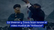 Ed Sheeran y Travis Scott lanzan el video musical de 