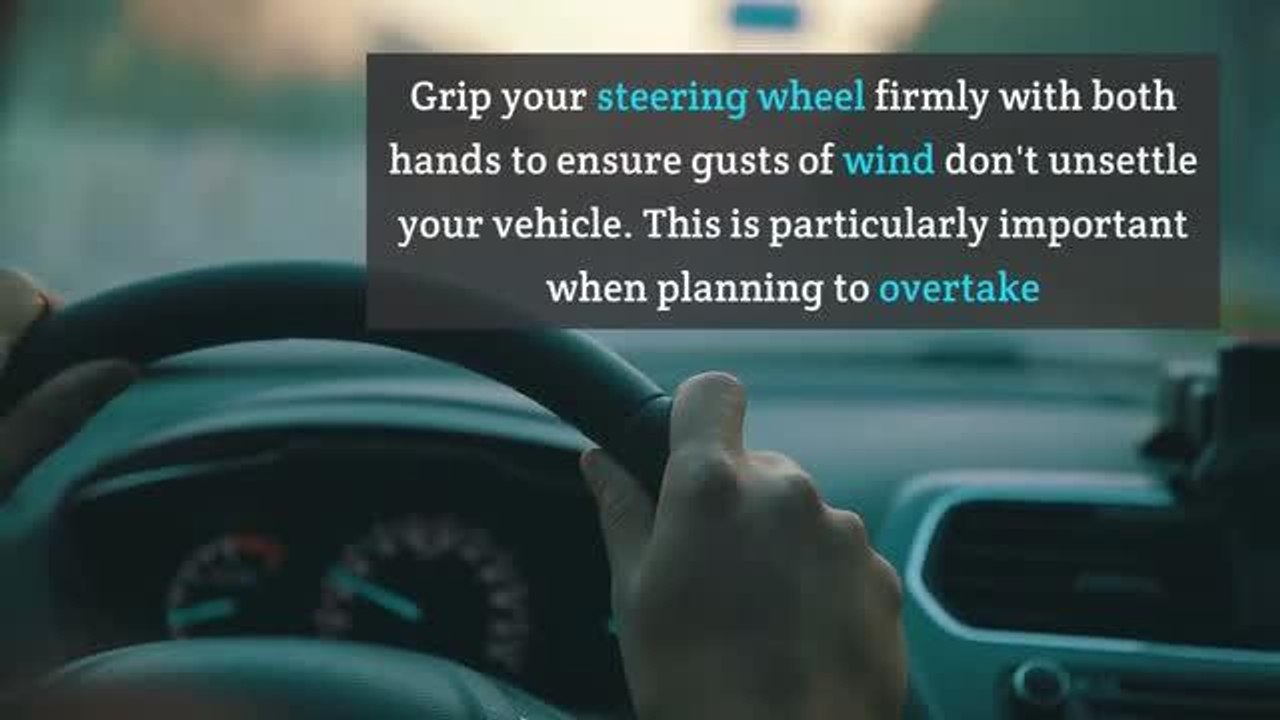 Driving in high winds