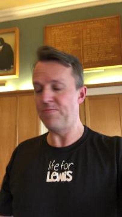 Former England Cricket Legend and Strictly Come Dancing Star Graeme Swann backs the Life for Lewis Appeal