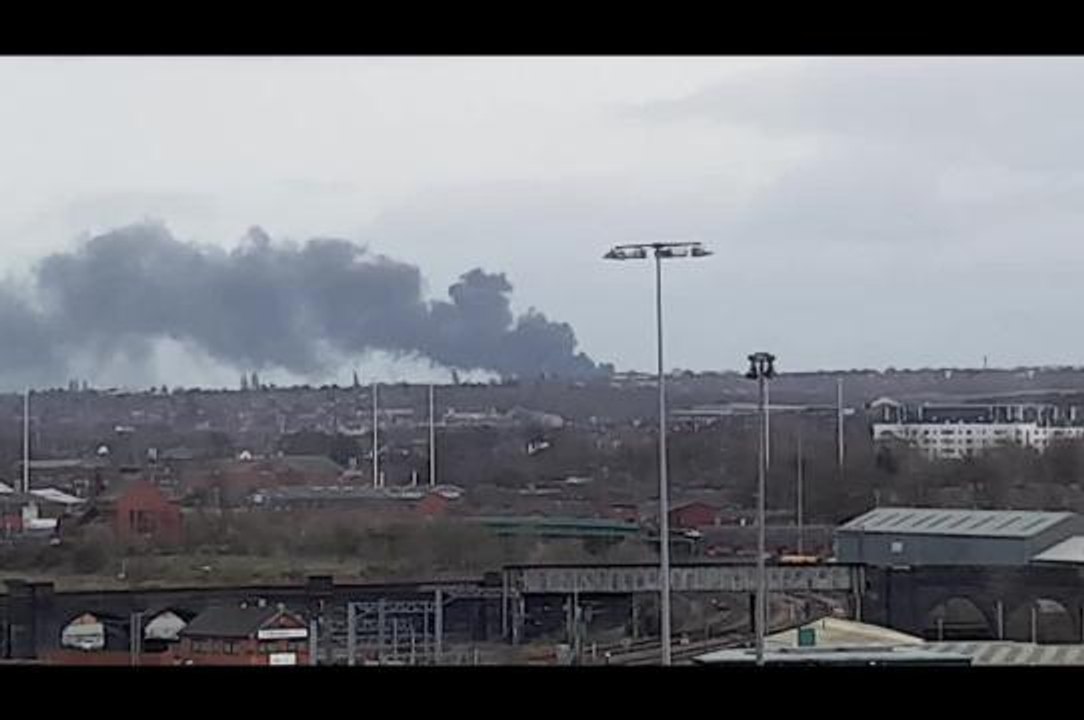M1 Lorry Fire