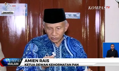 Amien Rais: Prabowo Cerita Isi Pertemuan dengan Jokowi