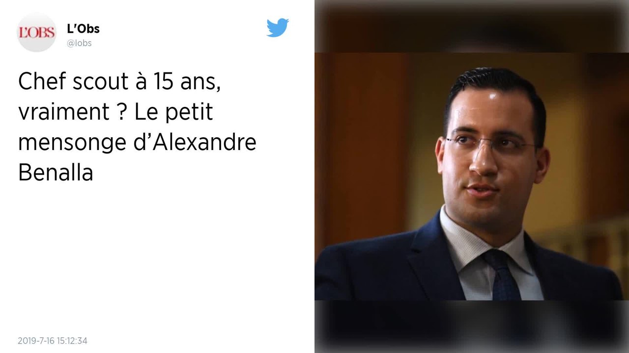 Alexandre Benalla prétend avoir été « chef scout », les Scouts unitaires démentent, archives à l’appui