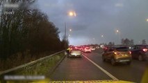 M6 crash highlights the dangers of tailgating