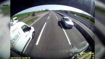 Terrifying dashcam footage shows 'confused' driver going the wrong way on the M1 in Milton Keynes