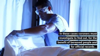 What does a coroner do