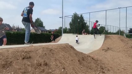 Braives : succès pour le nouveau skate park