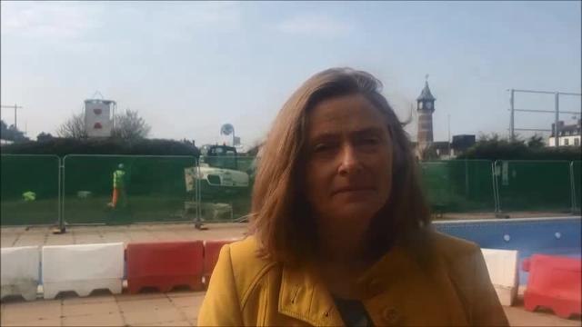 Work starts on new cafe and high wire in Skegness