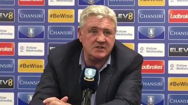 Steve Bruce Sheffield Wednesday Bristol City