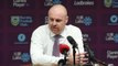 Burnley boss Dyche has wry smile at compliment from Manchester City chief Guardiola