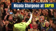 Nicola Sturgeon speech at SNP19