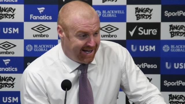 Burnley boss Sean Dyche bemoans slow start as Clarets are beaten by Everton