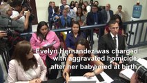Salvadoran rape victim appears in court over child homicide charges