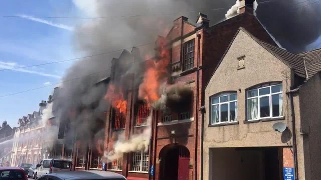 Kettering Bedding Centre fire